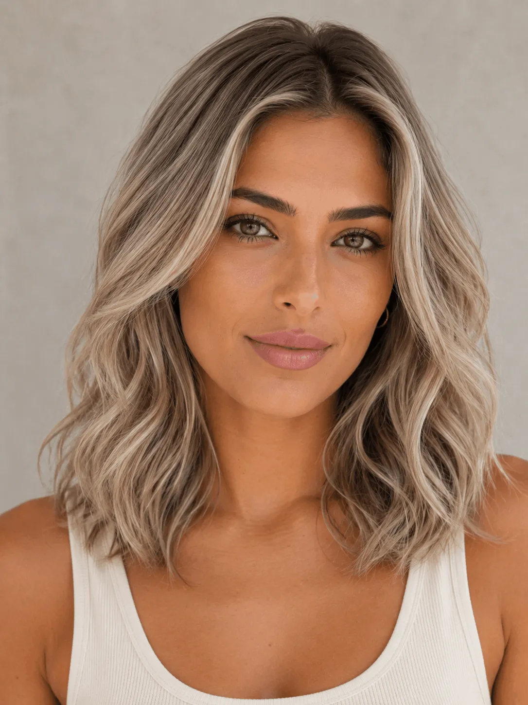 Cool Ash Blonde hair color — real-life example showing what this dye shade looks like in natural light