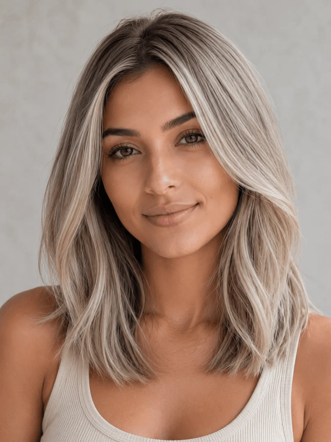 Cool Ash Blonde hair color in real life — a strong answer to "what color should I dye my hair" for light summer coloring